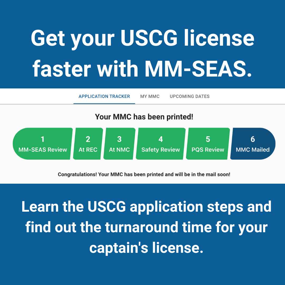 USCG License Process How Long Does it Take? MMSEAS
